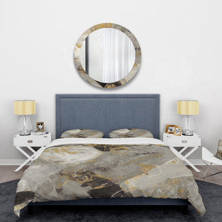 Glam Gold Desert Neutral - Glam Duvet Cover Set