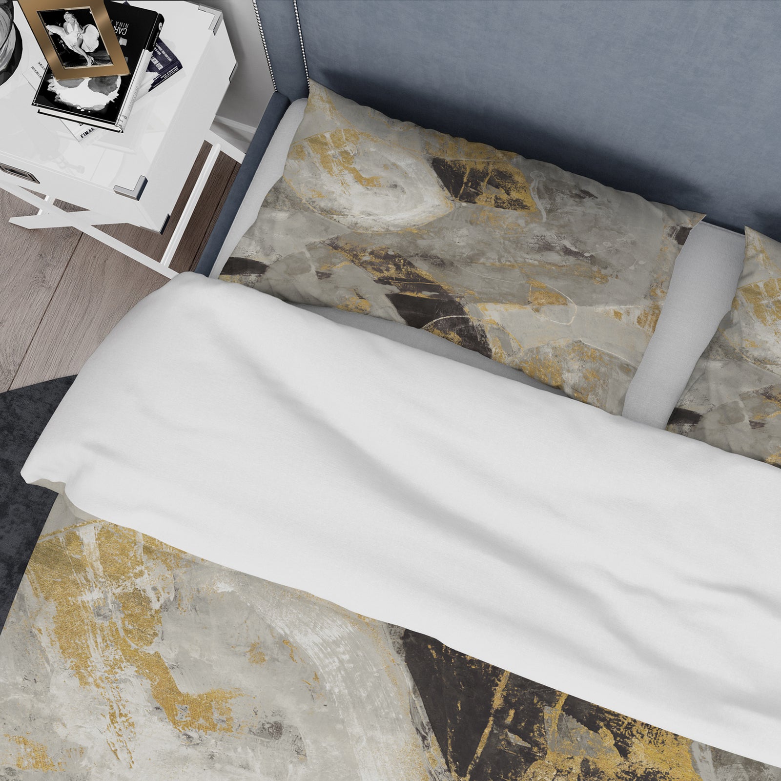 Glam Gold Desert Neutral - Glam Duvet Cover Set