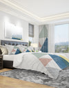 Geometrical Composition Triangles I - Geometric Duvet Cover Set