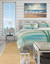 Peaceful Dusk II Tropical - Coastal Duvet Cover Set