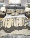 Geometric Forest - Geometric Duvet Cover Set