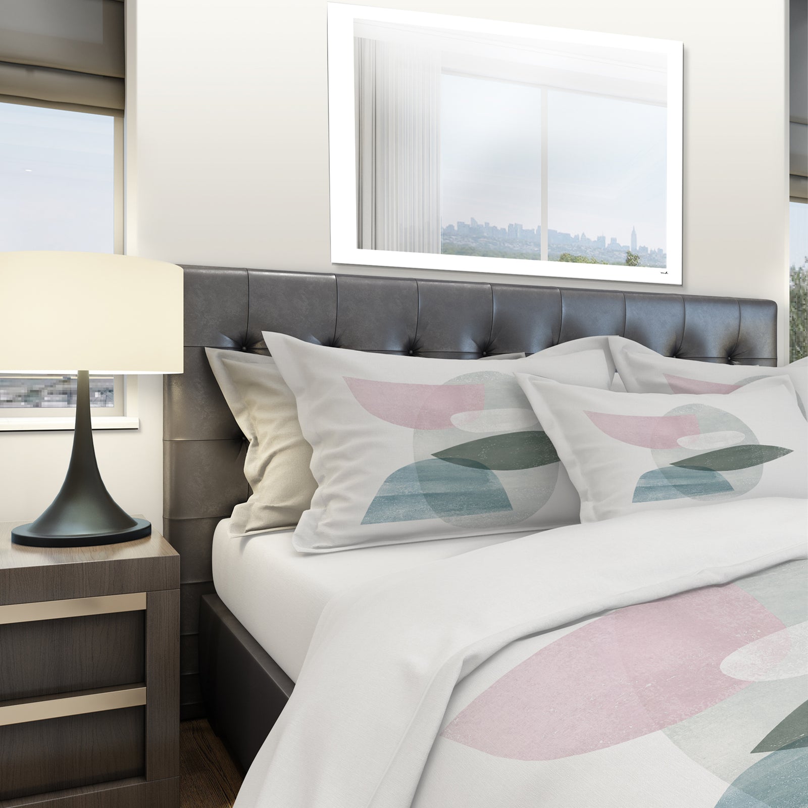 Distressed Dream II - Geometric Duvet Cover Set