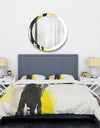 Glam Black and Yellow II - Glam Duvet Cover Set