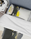 Glam Black and Yellow II - Glam Duvet Cover Set