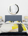 Glam Black and Yellow III - Glam Duvet Cover Set