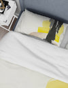 Glam Black and Yellow III - Glam Duvet Cover Set