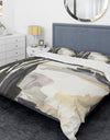 Glam Dancing shape II - Glam Duvet Cover Set