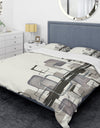 Glam Dancing shape III - Glam Duvet Cover Set