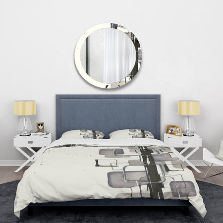 Glam Dancing shape III - Glam Duvet Cover Set