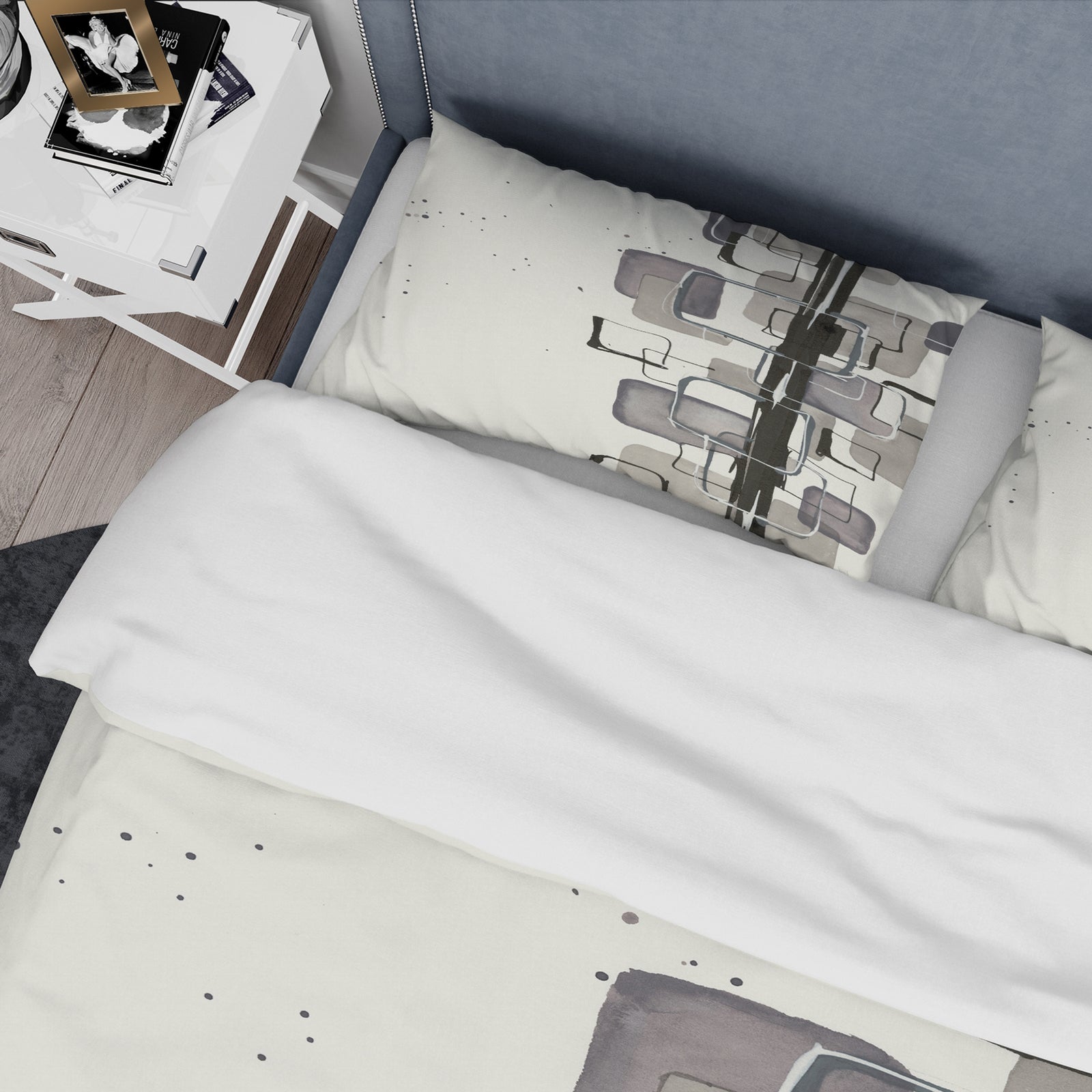 Glam Dancing shape III - Glam Duvet Cover Set