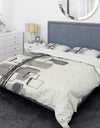 Glam Dancing shape IV - Glam Duvet Cover Set