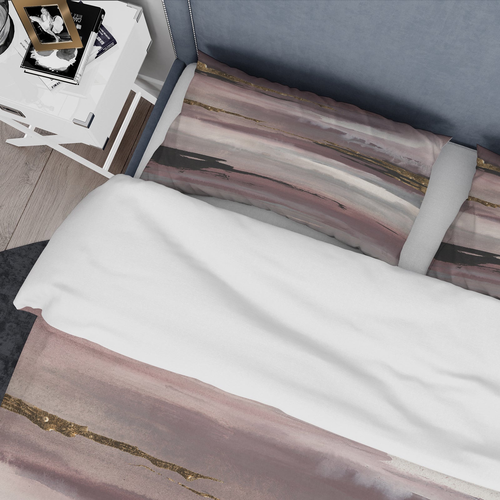 Purple Glam Storm II - Glam Duvet Cover Set