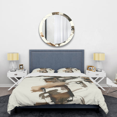 Gold Glam Squares II - Glam Duvet Cover Set