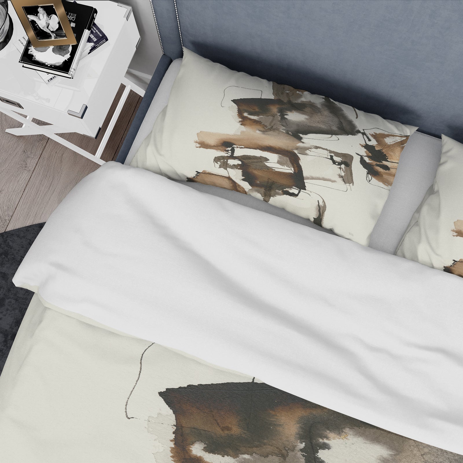 Gold Glam Squares II - Glam Duvet Cover Set
