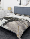 Glam Painted Arcs I - Glam Duvet Cover Set