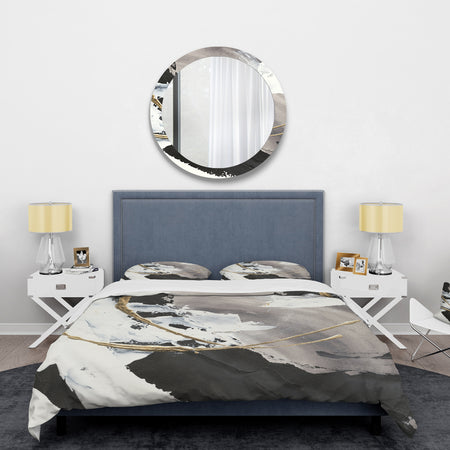Glam Painted Arcs II - Glam Duvet Cover Set