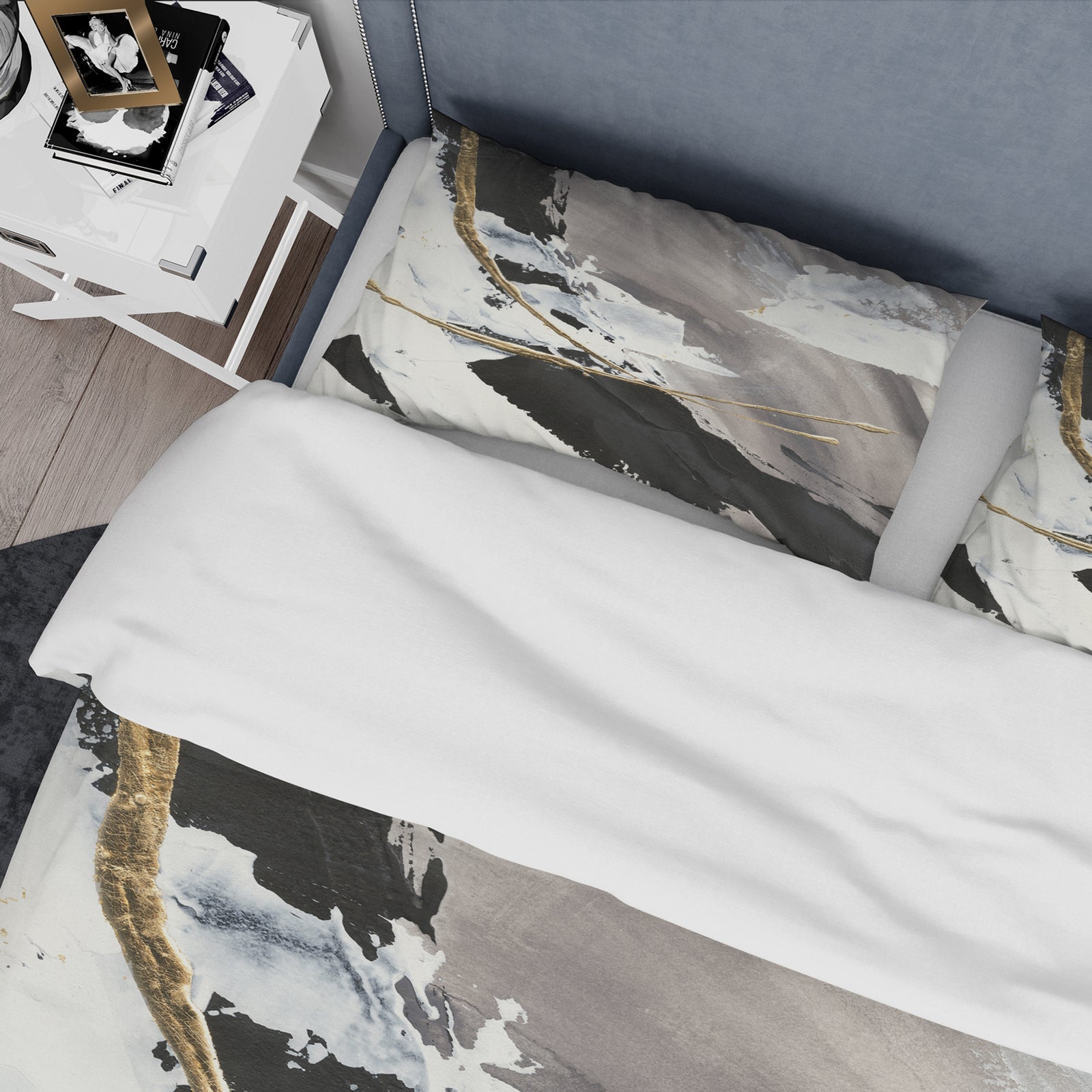 Glam Painted Arcs II - Glam Duvet Cover Set