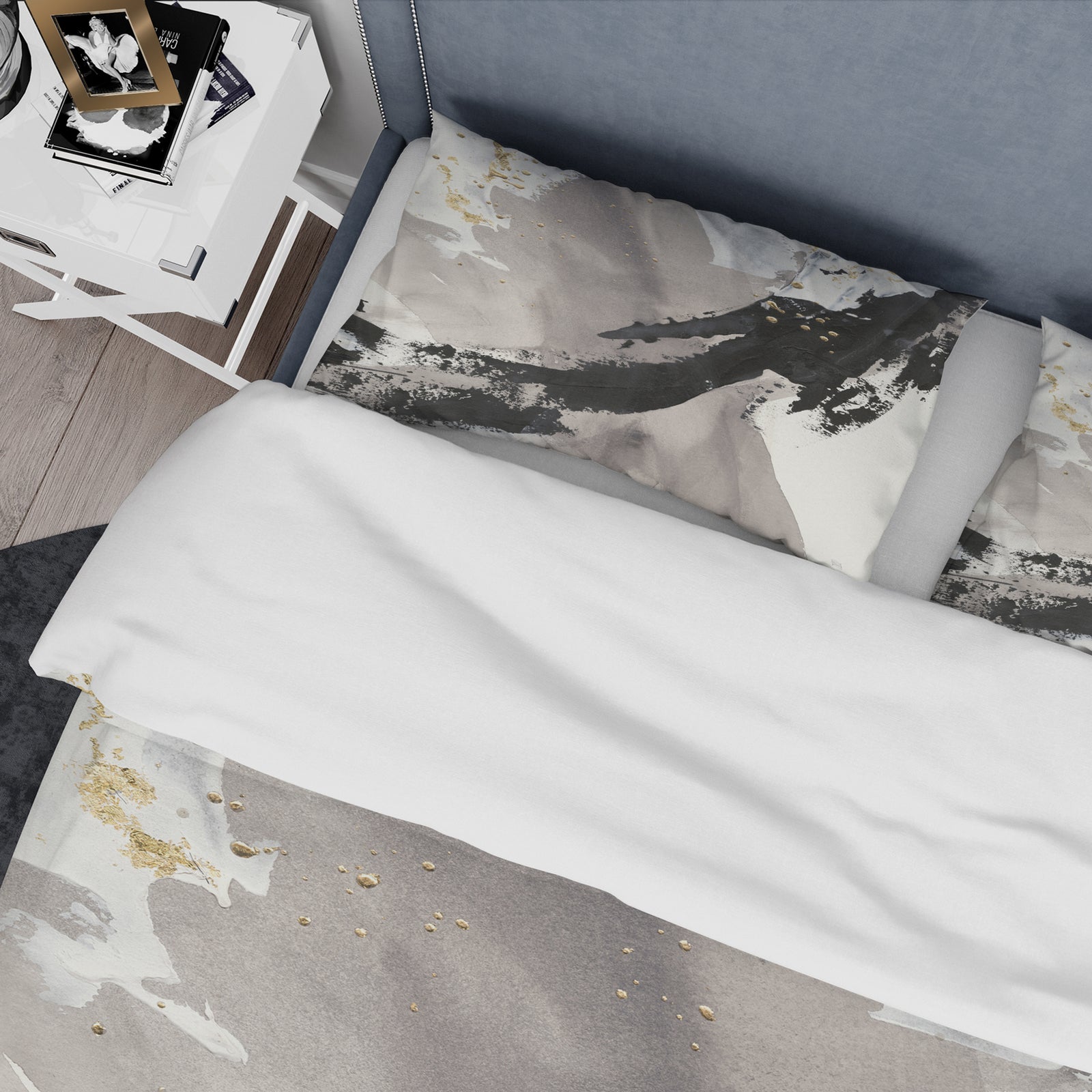 Glam Painted Arcs III - Glam Duvet Cover Set