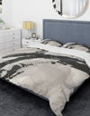 Glam Painted Arcs IV - Glam Duvet Cover Set