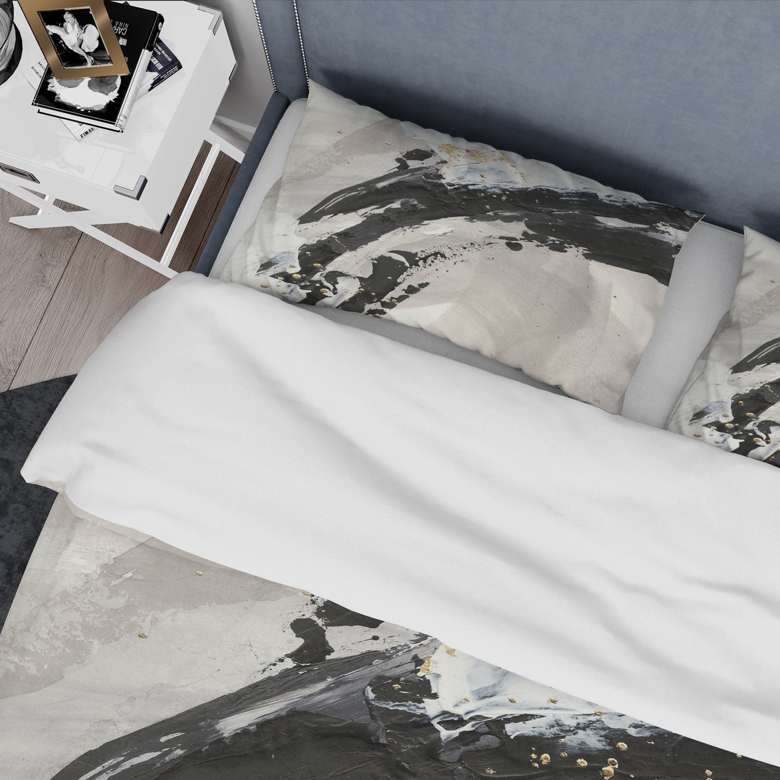 Glam Painted Arcs IV - Glam Duvet Cover Set