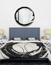 Gold Metallic Circle - Glam Duvet Cover Set