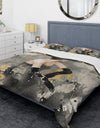 Gold Fashion Dance - Glam Duvet Cover Set