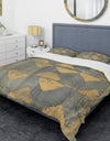 Glam Metallic Form I - Glam Duvet Cover Set