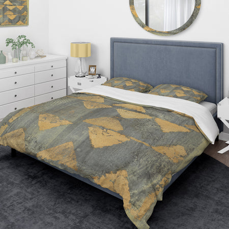 Glam Metallic Form I - Glam Duvet Cover Set