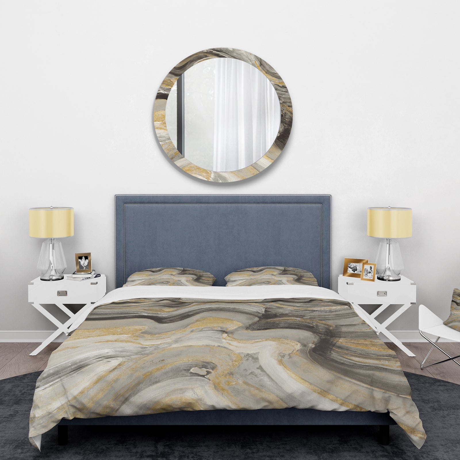 Glam Gold Canion - Glam Duvet Cover Set
