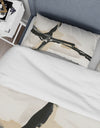 Creamy Tan Form II - Glam Duvet Cover Set