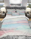 Metallic Shabby Pink II - Shabby Duvet Cover Set