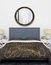 Glam Gold Chandelier - Glam Duvet Cover Set