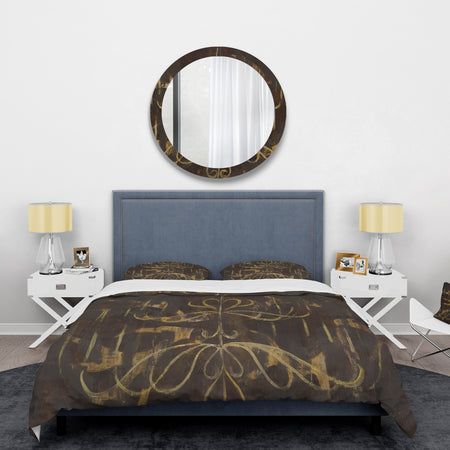 Glam Gold Chandelier - Glam Duvet Cover Set