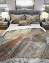 Fire and Ice Minerals III - Geometric Duvet Cover Set