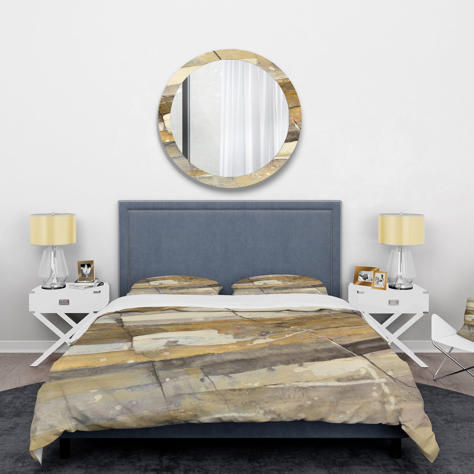 Fire and Ice Minerals V - Glam Duvet Cover Set