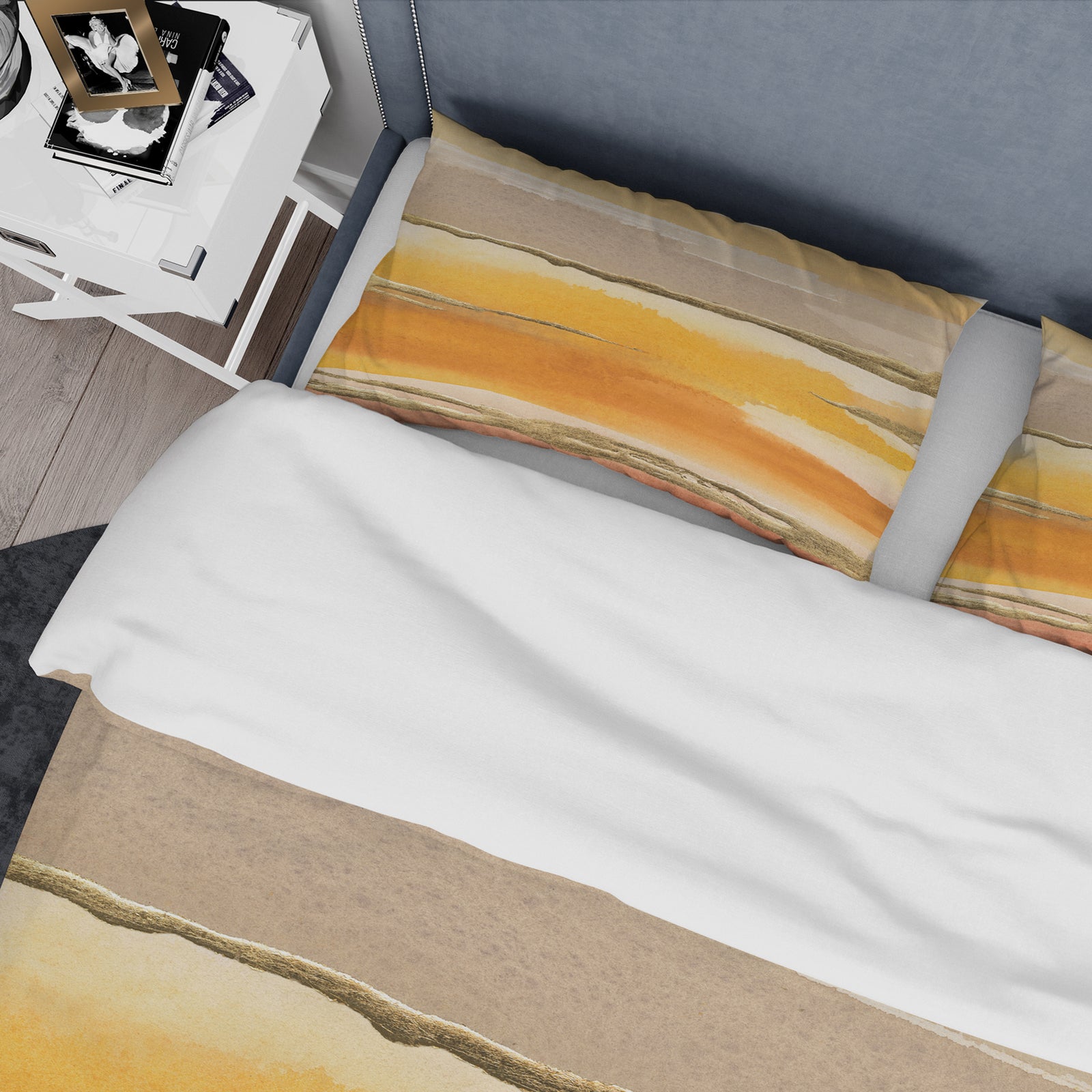 Gilded Amber II - Glam Duvet Cover Set