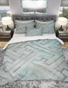 Lost in Geometric Element - Geometric Duvet Cover Set