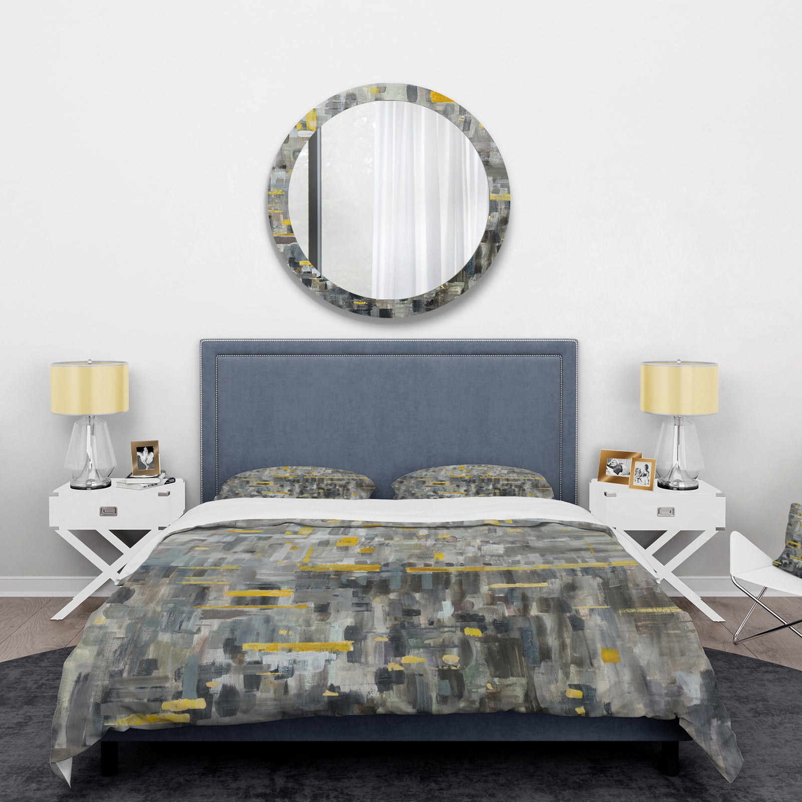 Glam Gold Reflection - Glam Duvet Cover Set