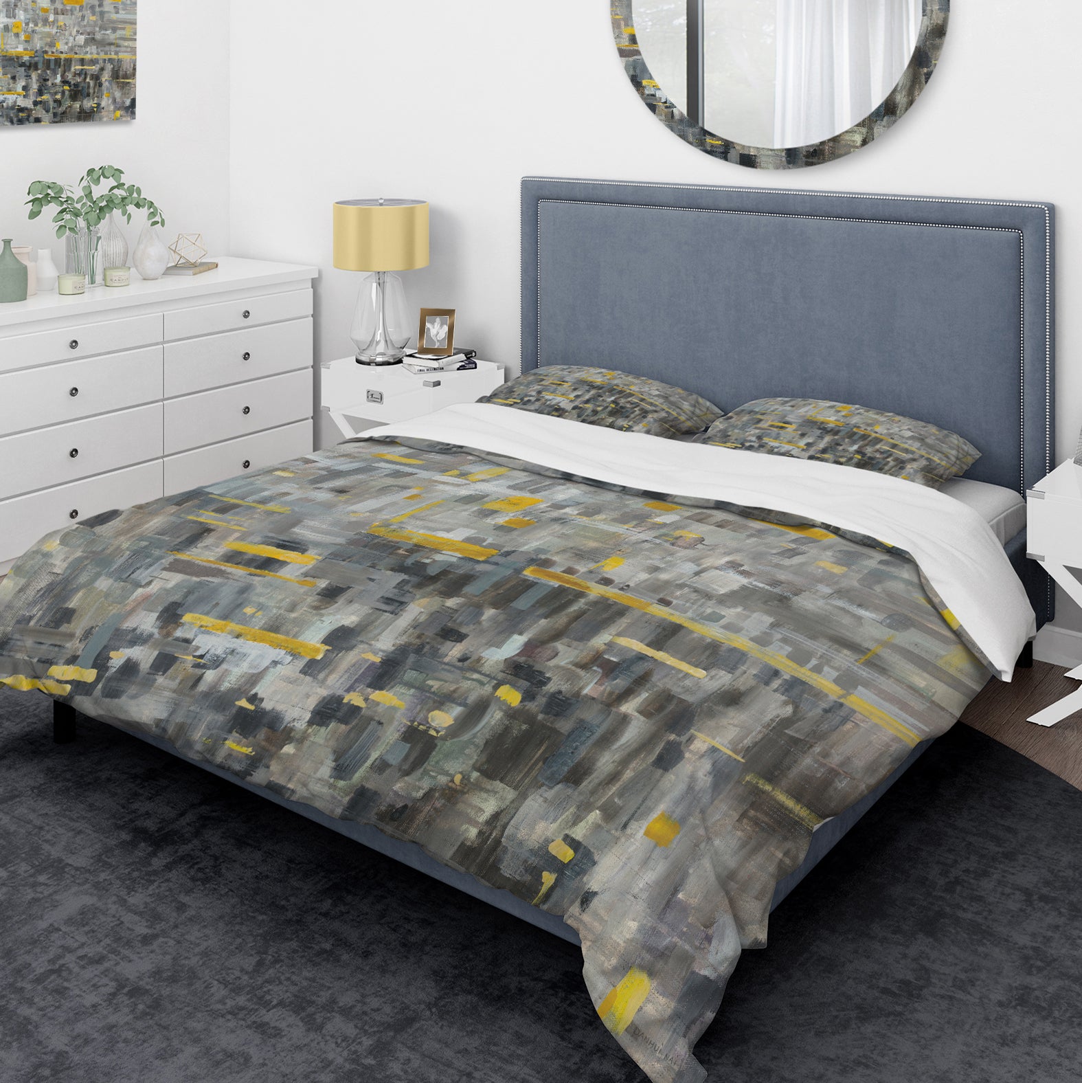 Glam Gold Reflection - Glam Duvet Cover Set