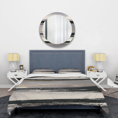 Glamorous Morning Fog III - Glam Duvet Cover Set