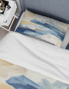 Metallic Gold Indigo II - Glam Duvet Cover Set