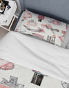 Glam Chic Accents Pattern I - Glam/Teenage Duvet Cover Set