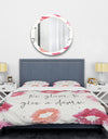 Glam Chic Accents VII - Glam/Teenage Duvet Cover Set