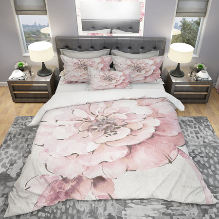 Indigold Shabby Peonies Pink - Shabby Duvet Cover Set