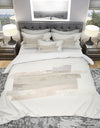 Geometric Neutral Form II - Geometric Duvet Cover Set