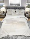 Geometric Neutral Form III - Geometric Duvet Cover Set