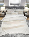 Geometric Neutral Form IV - Geometric Duvet Cover Set