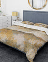 Glam Cream and Brown Curious Sky - Glam Duvet Cover Set