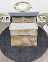 Glam Cream and Brown Curious Sky - Glam Duvet Cover Set