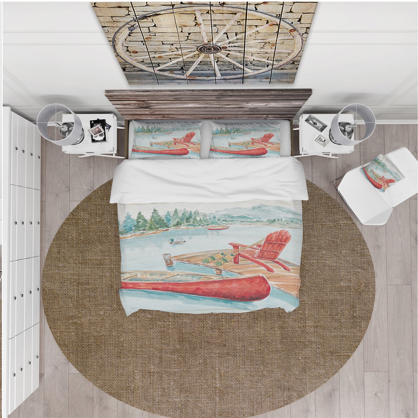 Lake Moments IV - Cottage Duvet Cover Set